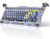 GravaStar Mercury K1 Pro Wireless Mechanical Gaming Keyboard, 75% Layout RGB Custom Keyboard, Hot-Swappable Linear Switches – Aluminum Alloy, Interstellar Silver Brushed Metal Look